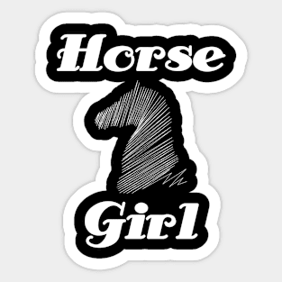 Horse Girl Sticker